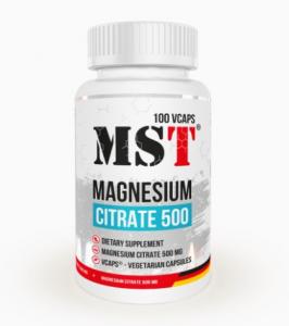 MST Magnesium Citrate 500 mg 100 vcaps
