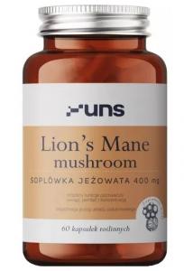 UNS Lions Mane mushroom 60 vege caps