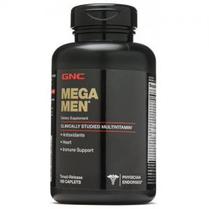 MEGA MEN Energy & Metabolism 180 каплет GNC