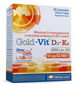 Olimp Gold Vit D3+K2 2000 60 капс