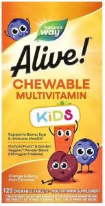 Natures Way Multivitamin Kids 120 chewable tabs