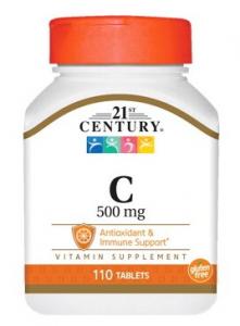 21 Century Vitamin C-500 mg 110 tabl