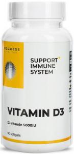 Progress Nutrition Vitamin D3 5000 IU 90 softgels